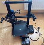 Ender 3 v2 Neo dual Z axis, klipper, zwiększone pole robocze, terminal
