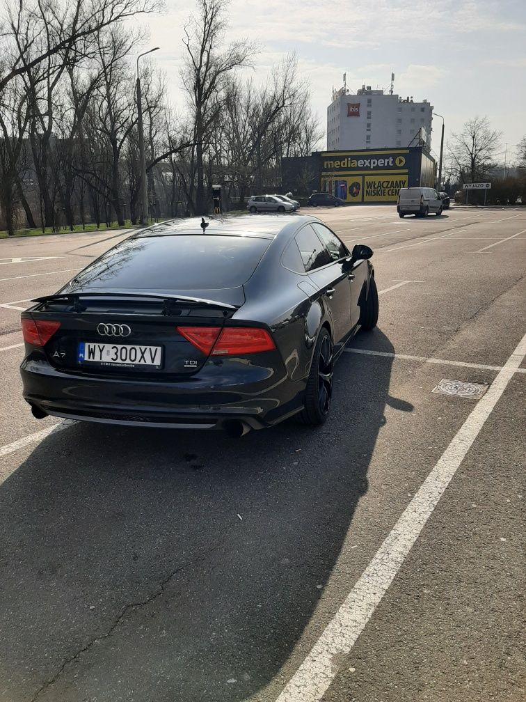 Auto do ślubu.Audi A7