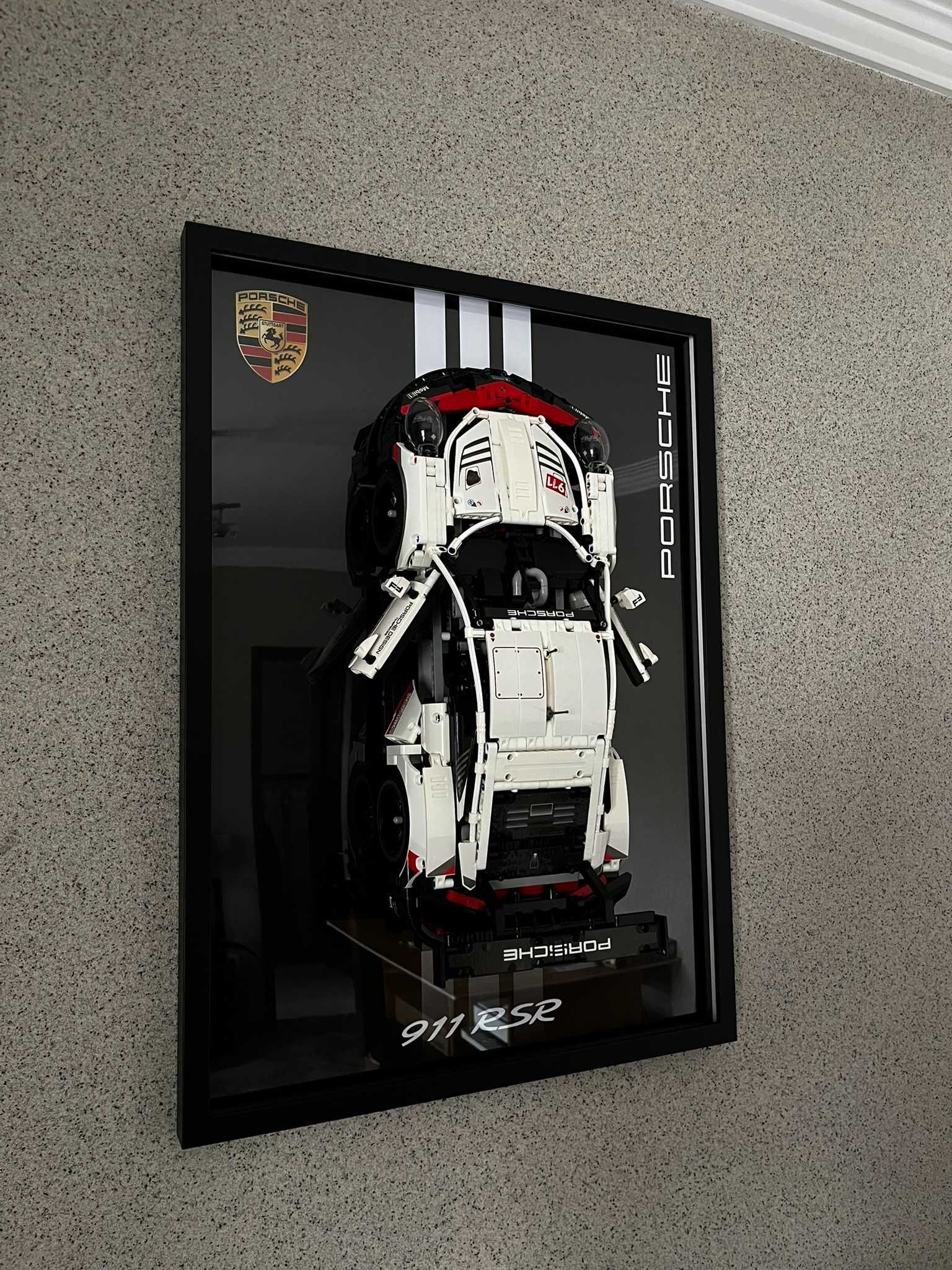 Quadro Porsche 911 RSR (carro incluído)