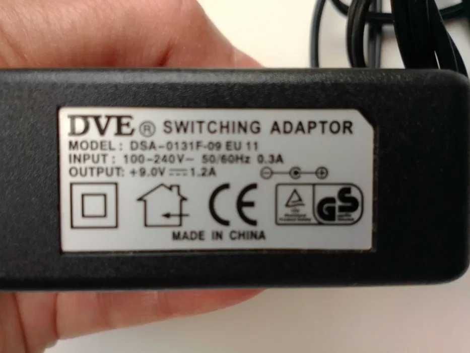 Адаптор, блок питания DVE Switching adaptor - новый!