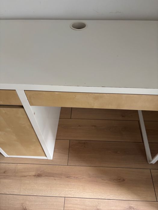 Biurko ikea białe