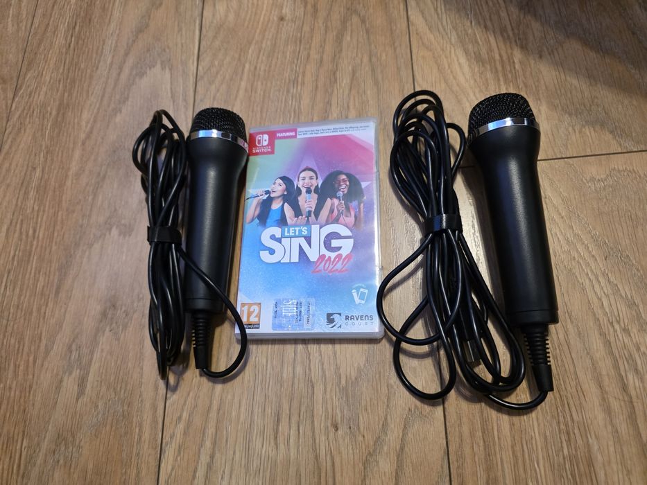 Gra Let's Sing 2022 + 2 mikrofony na Nintendo Switch