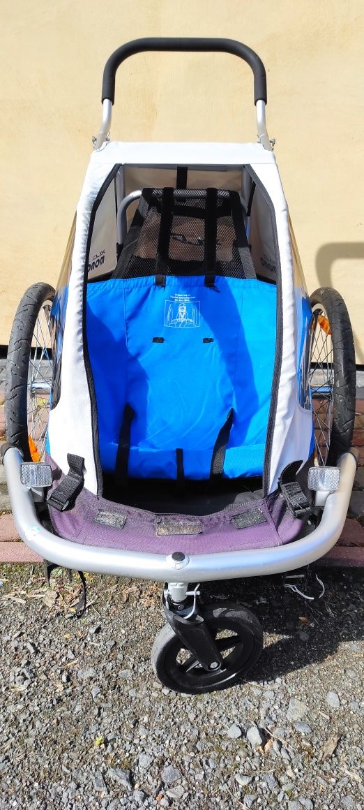 Przyczepka rowerowa XLC (jak Croozer) Mono 3w1 dla jednego dziecka
