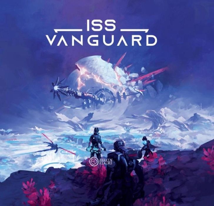 ISS Vanguard PL (wersja podstawowa) Awaken Realms pudełko,338x389 mm