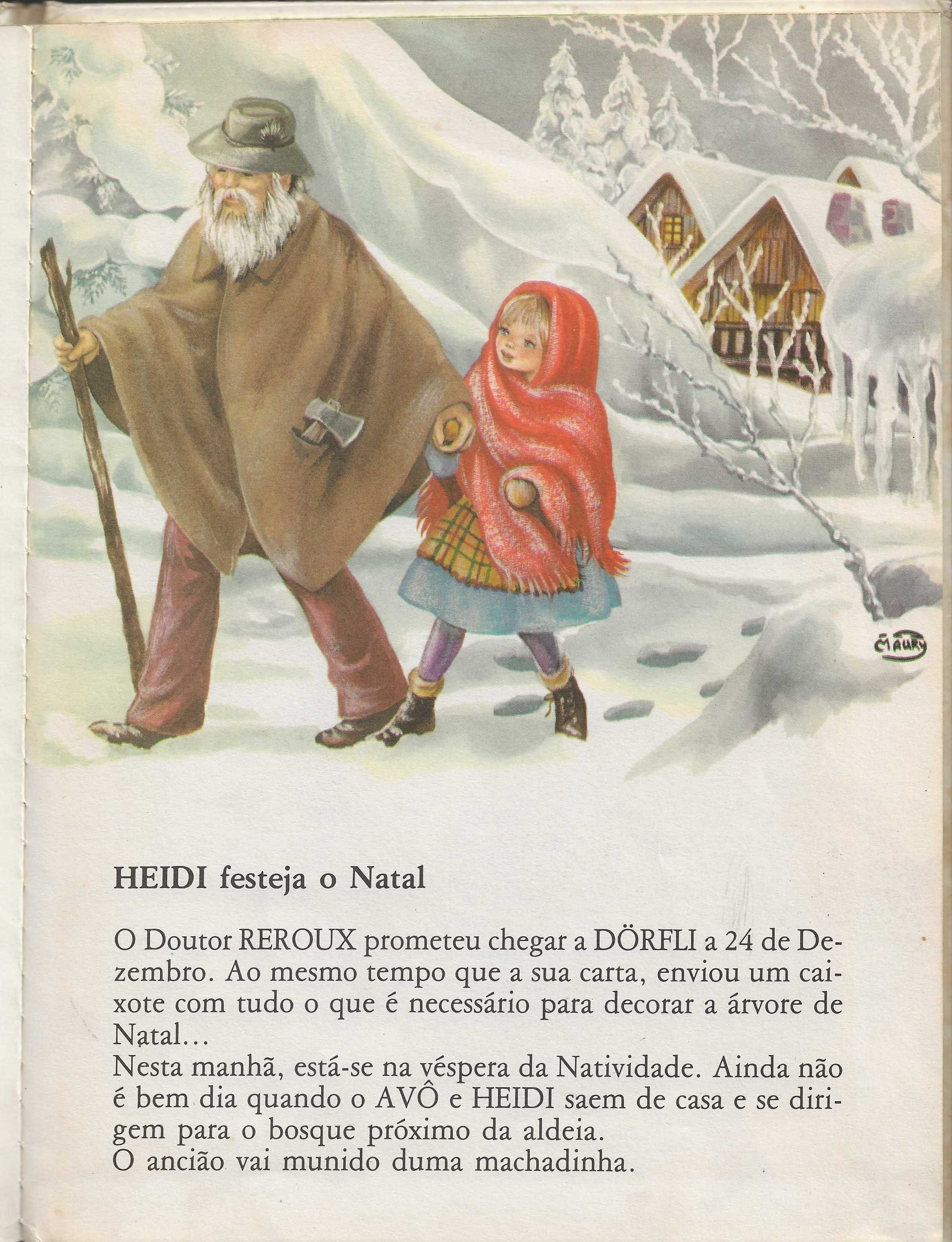 Heidi Festeja o Natal – Nº 8 – Edição de 1988