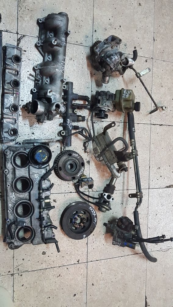 Mazda 6 / MPV 2.0 rf5c bomba direção injetora alta pressao falange EGR