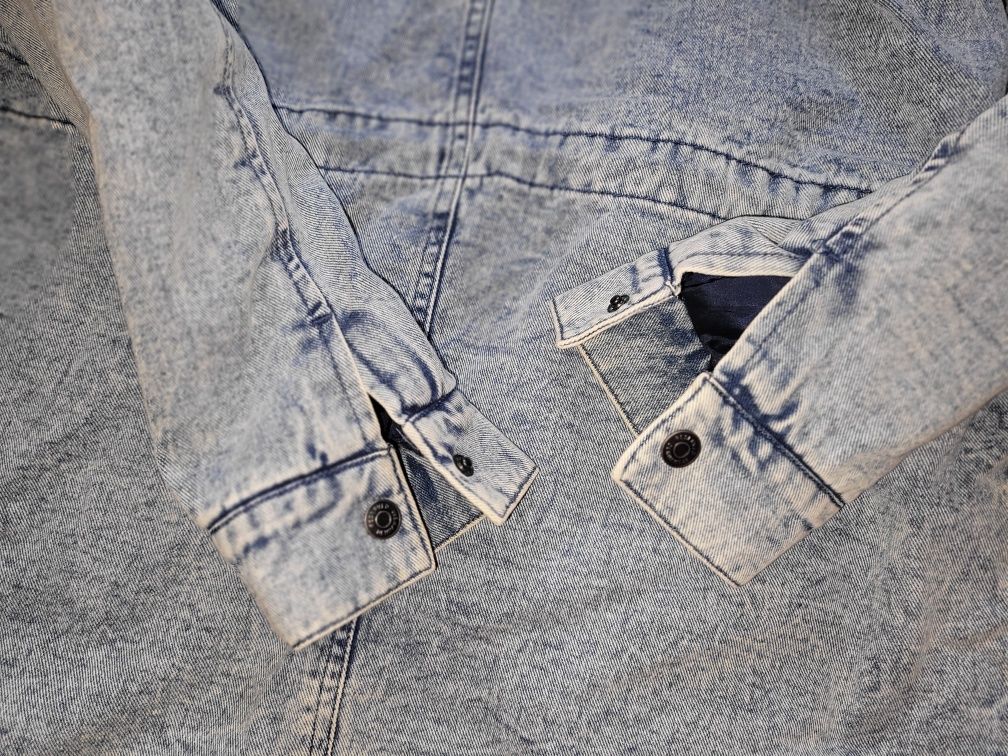 Ocieplana jeansowa parka Reserved,  164