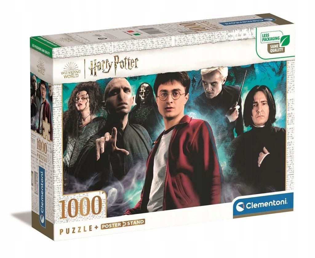 Puzzle 1000 Compact Harry Potter, Clementoni