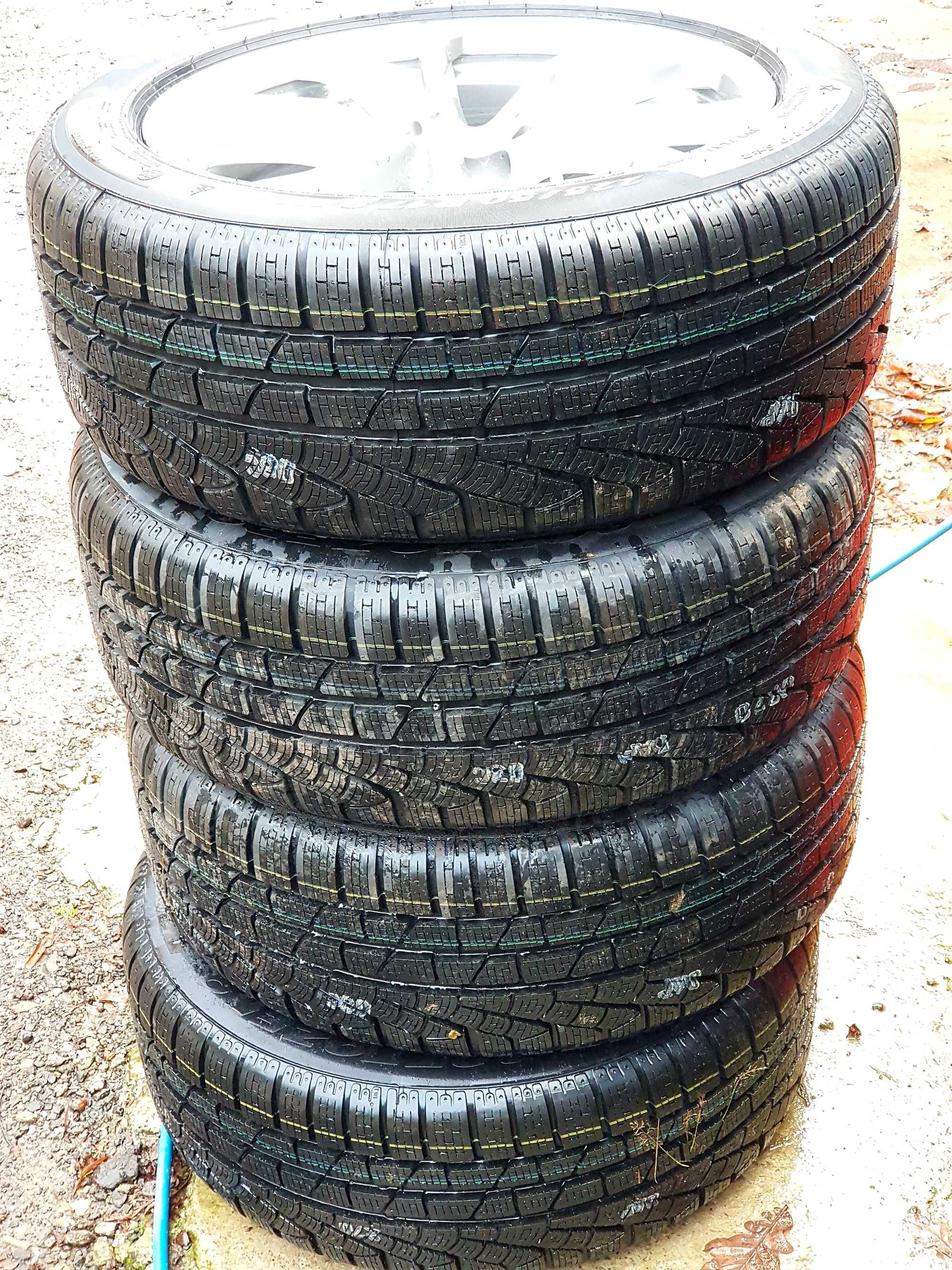 Opony zimowe Pirelli 225/50 R17 + felgi 17 BMW 3 z czujnikami