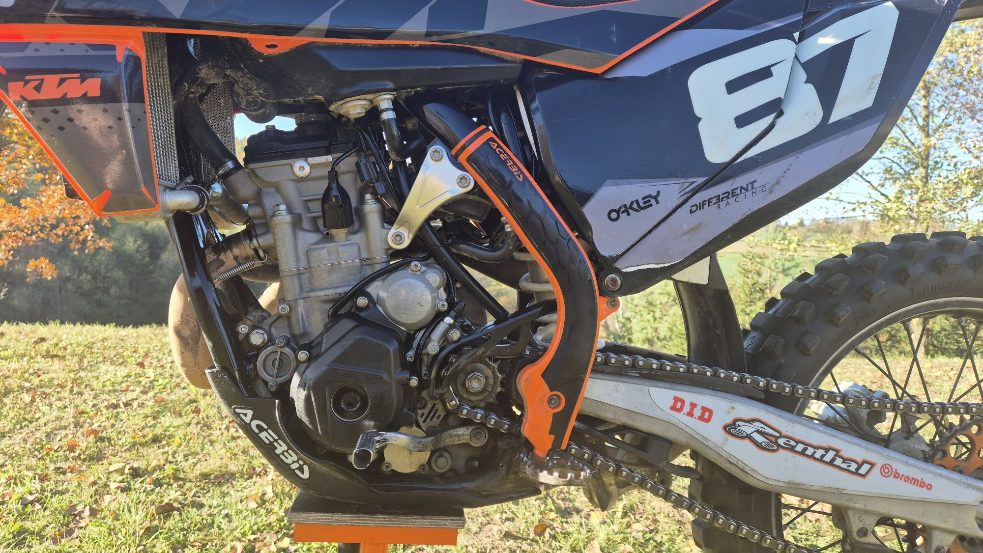 Ktm Sxf 250, 2017, rozrusznik,mapy