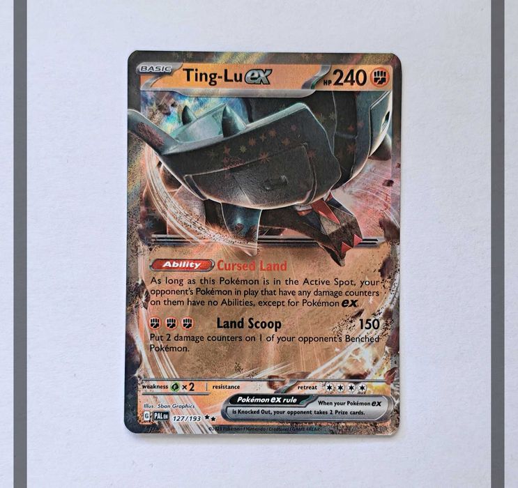 Ting-Lu ex 127/193 PAL Pokemon ENG-NM