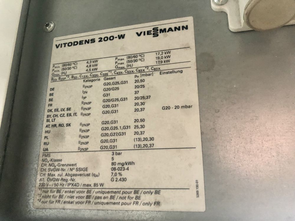 Viessmann Vitodens 200-W