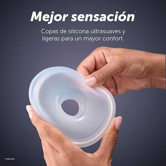 Elvie Stride 2 – Bomba Tira-Leite Elétrica (Smart, Soft-Silicone)