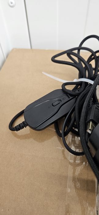 Słuchawki przewodowe gamingowe z mikrofonem i regulacja głośności