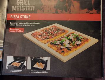 Nowy kamień do pizzy, utrzymujący ciepło