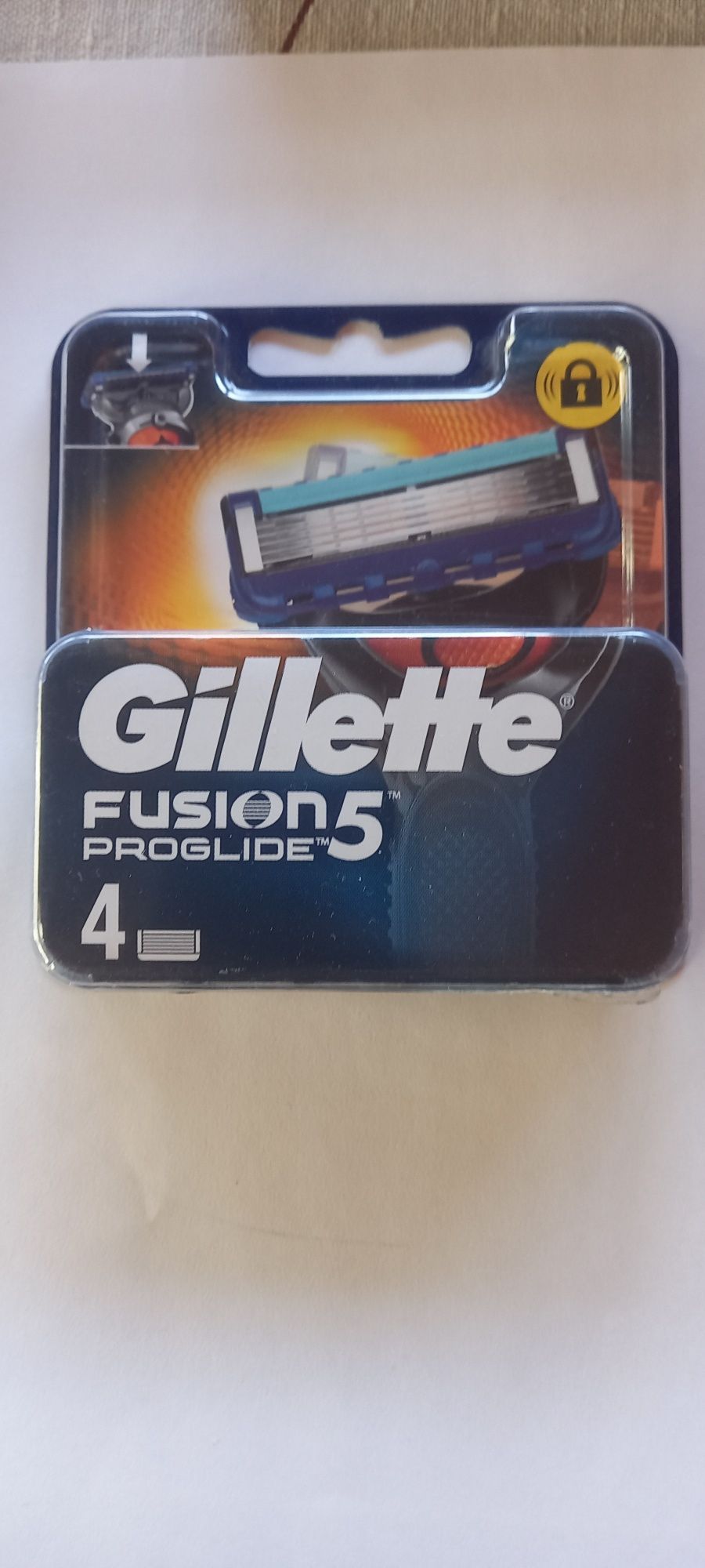 Gillette, fusion proglide Italia, Німеччинна4 штук