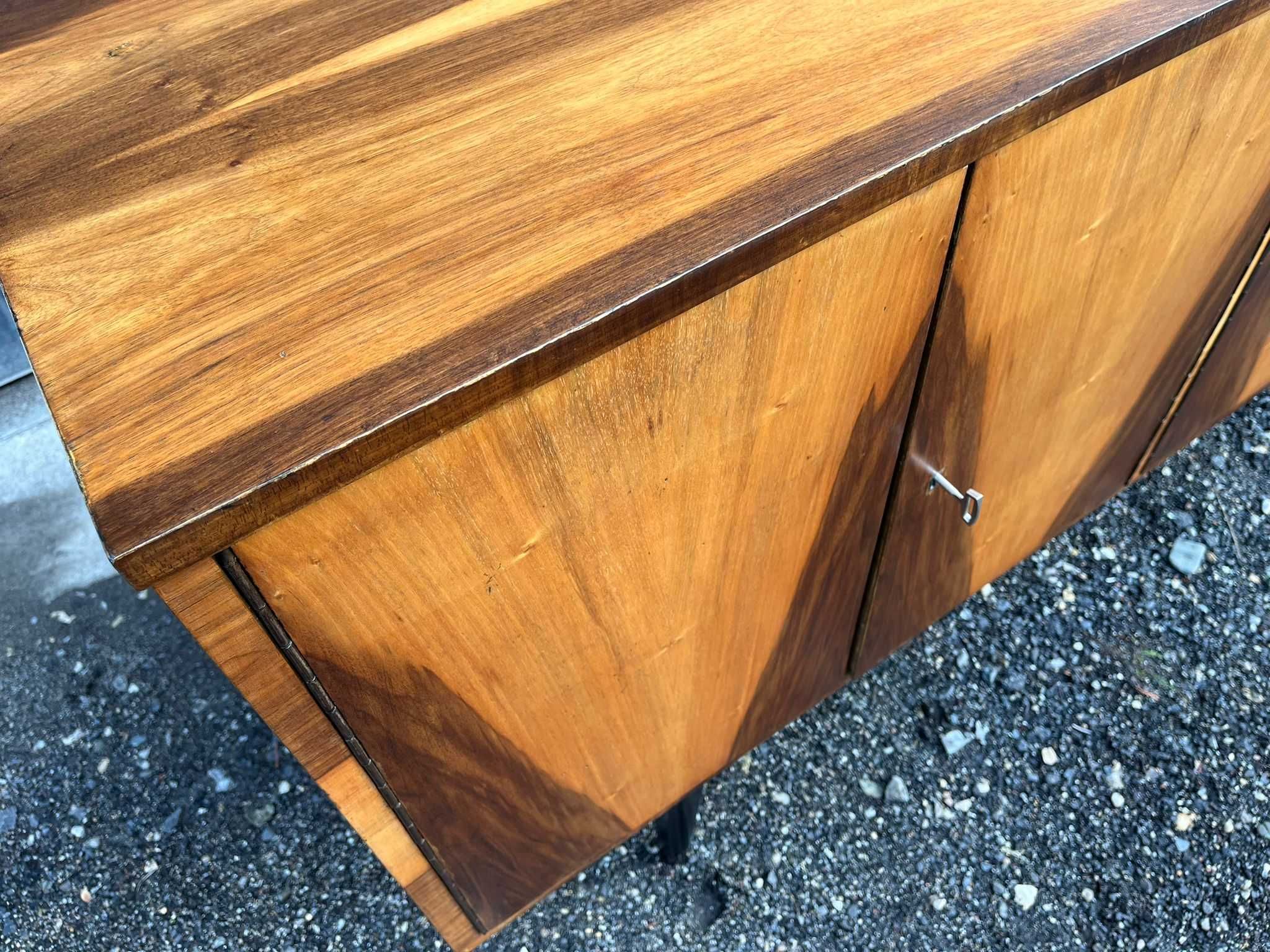 Komoda prl unikat sideboard fm Stolarz Gliwice lata 60 vintage okazja