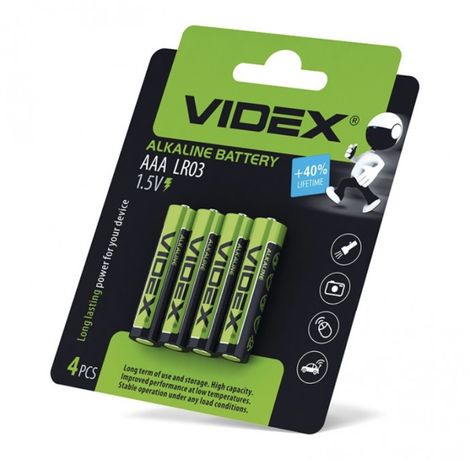 Батерейки Videx по вигідній ціні