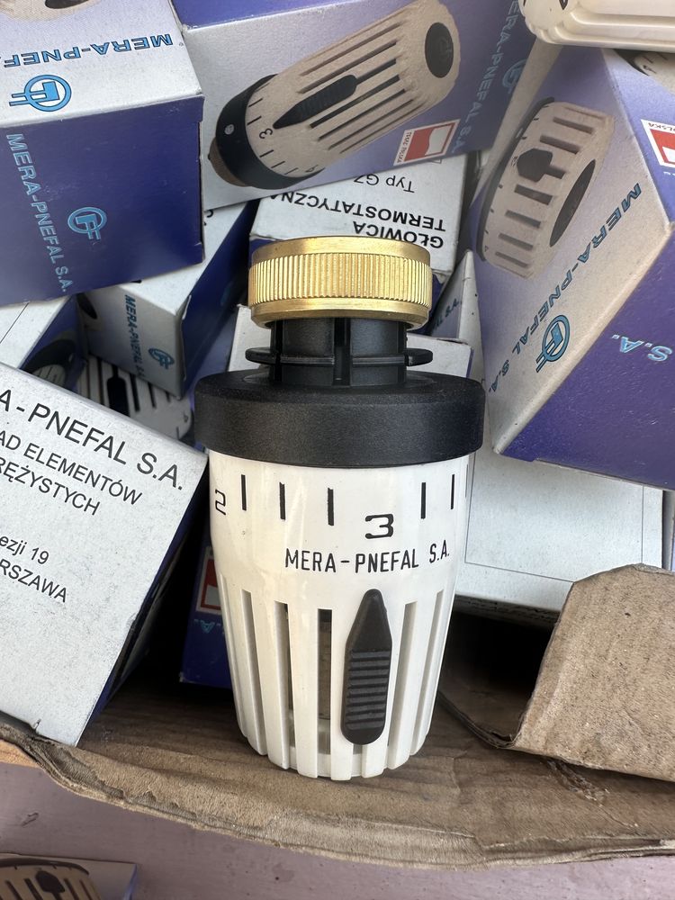 Głowica termostatyczna termosta grzejnikowy Mera Pnefal typ GZ-02-2