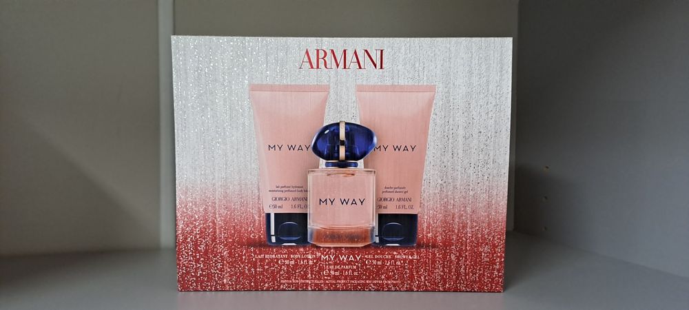 Giorgio Armani My Way 50ml edp.  Zestaw.  100% ORYGINAŁ