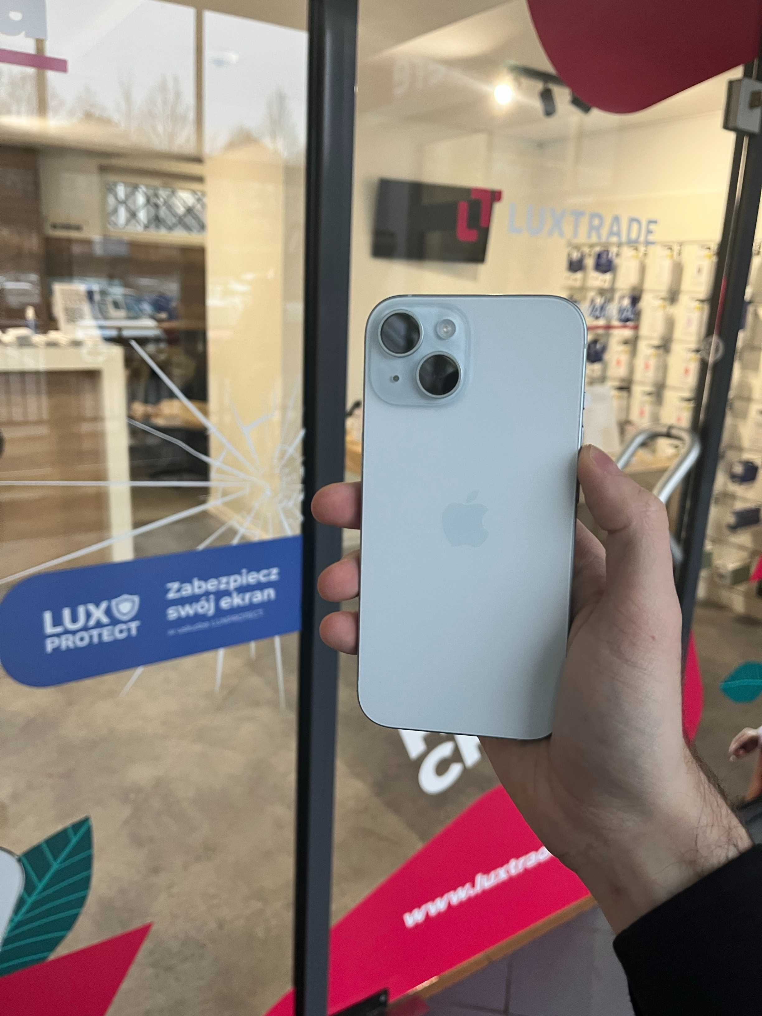 JAK NOWY | IPHONE 15 128GB | 2 lata gwarancji! | Różne kolory