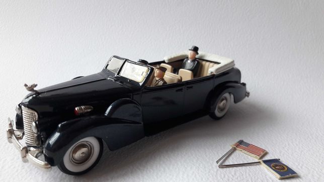 Коллекционная модель Rex Toys Cadillac V16 Torpedo Pdt.Roosevelt, 1:43