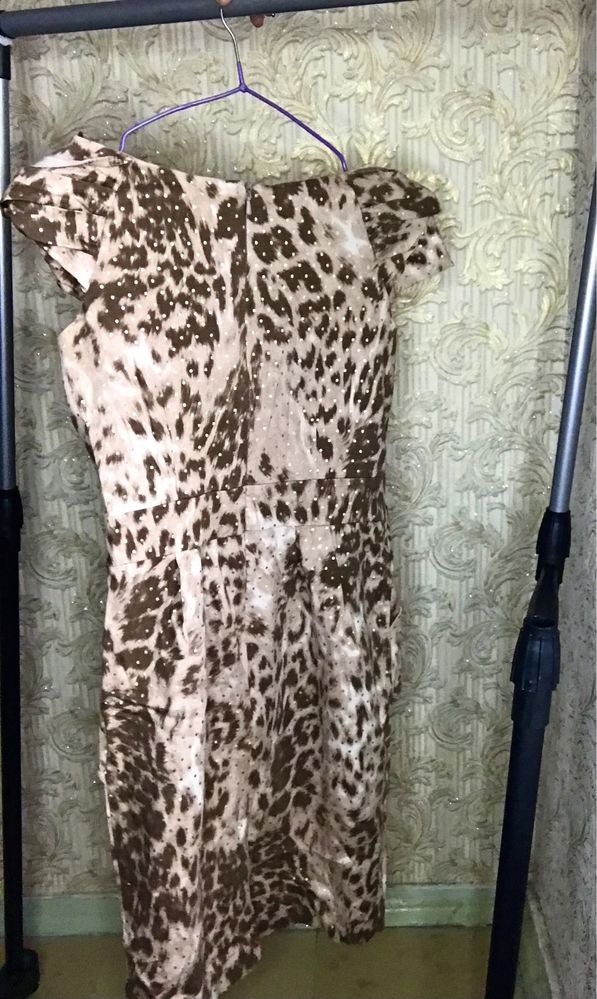 Сукня/ платье леопард