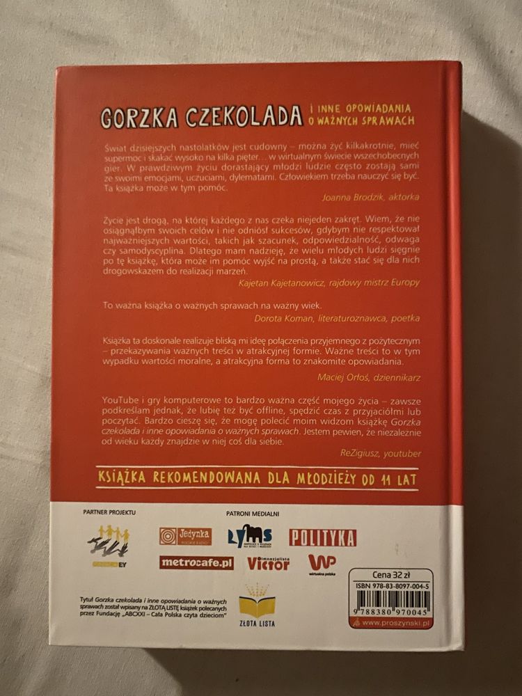 gorzka czekolada