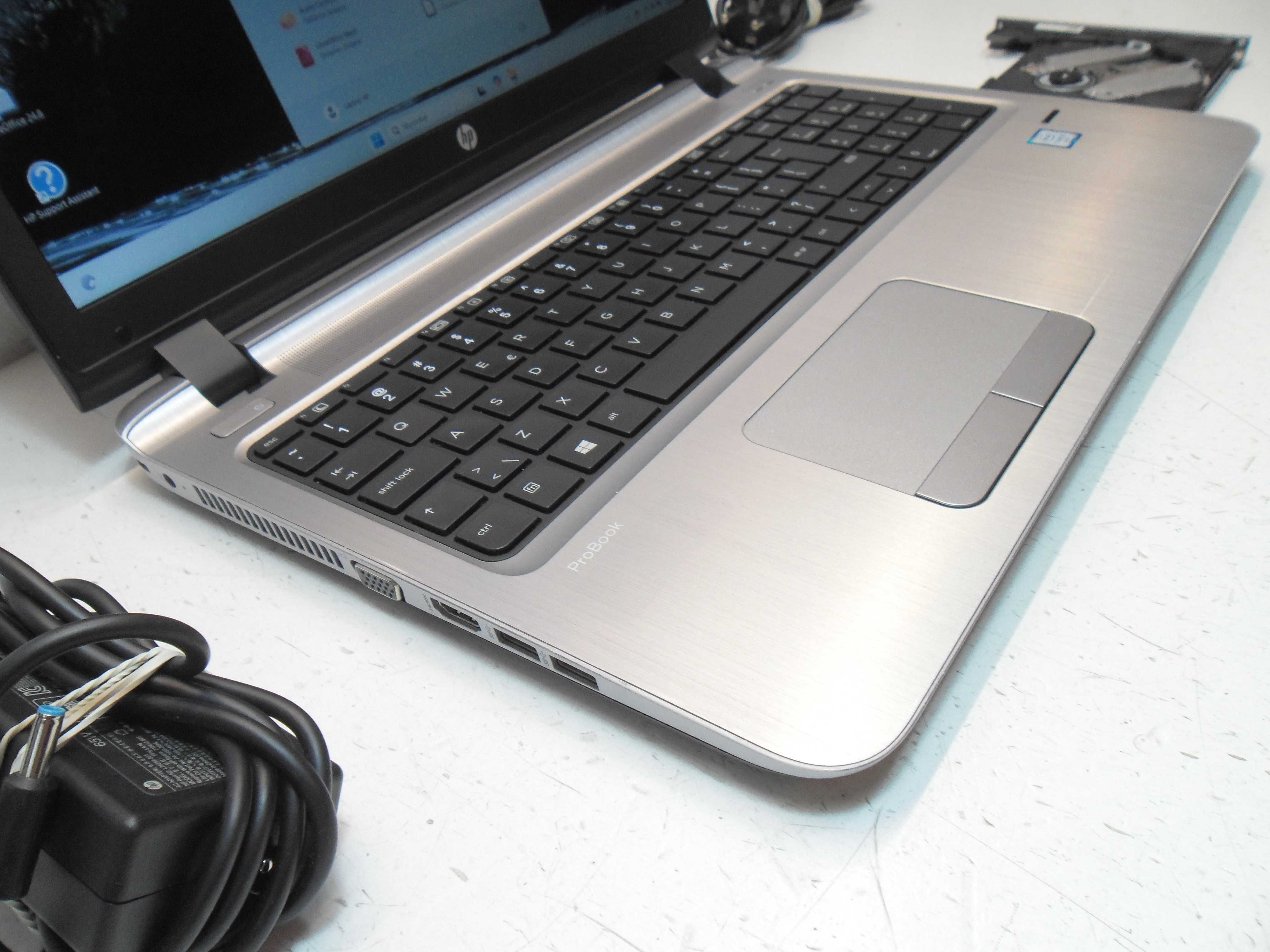 Laptop HP Probook 15.6/i5/16GB/SSD256 W11 Gwarancja ROK SKLEP Kraków