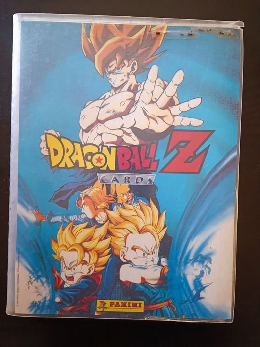 Álbum cartas dragon ball série 1 completo 120/120
