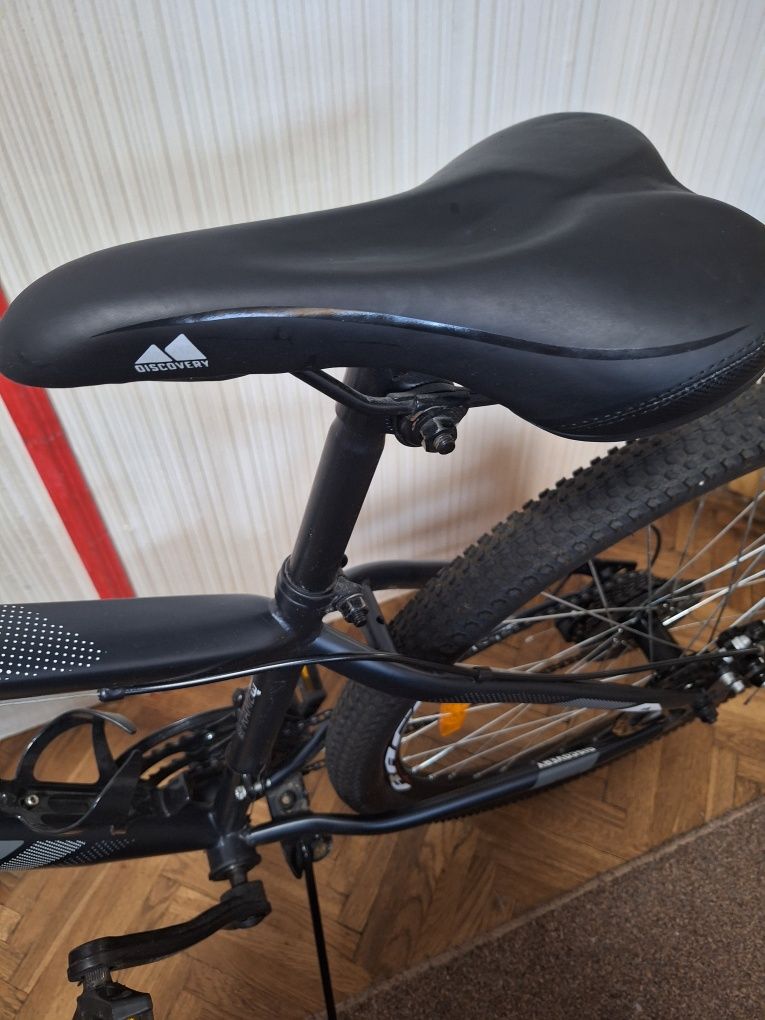 Велосипед Discovery RIDER AM DD 26" 13" 2022 Графитовый