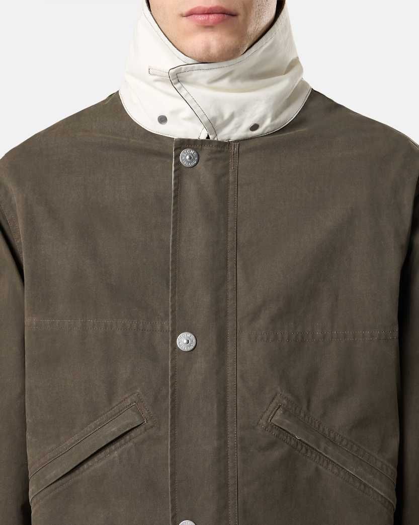 Куртка Stone Island 4100080 TELA RESINATA Jacket Military Green