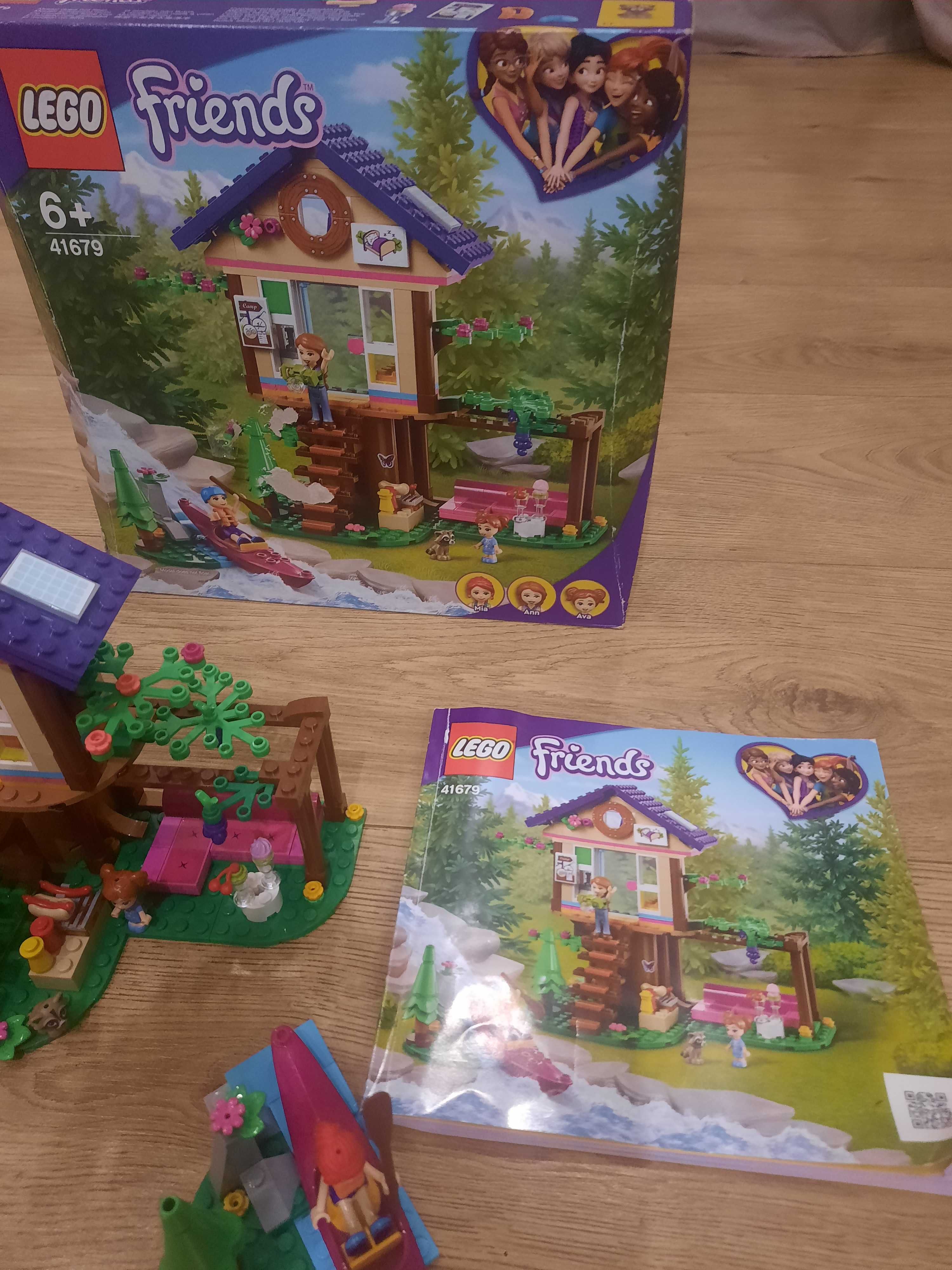 Zestaw Lego Friends 41679 Leśny domek