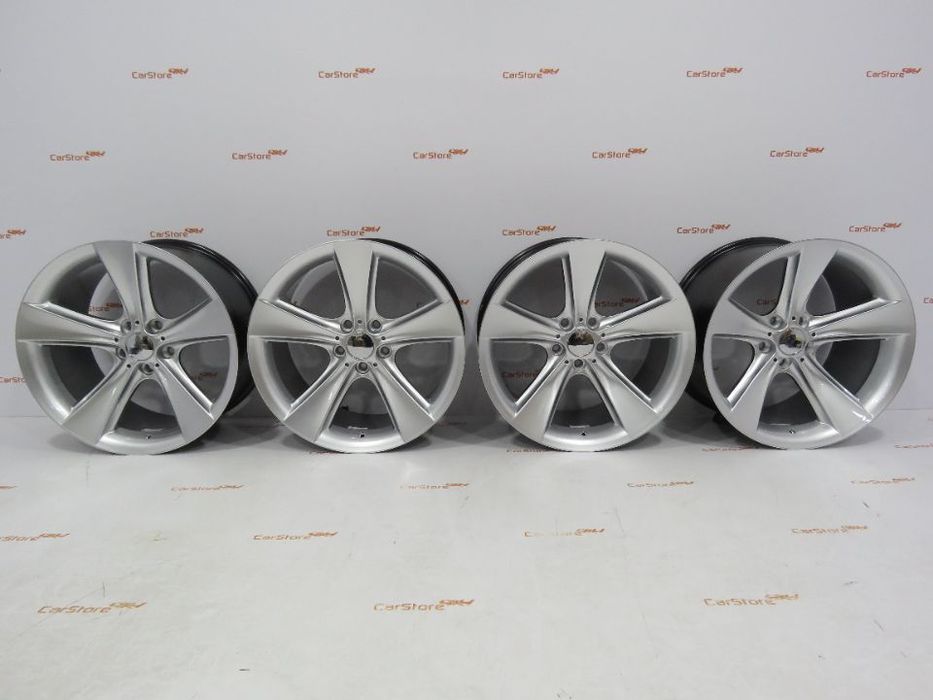 Jantes look Bmw Style 128   19'' 9 et 24 + 10 et 14 5x120 Hypersilver