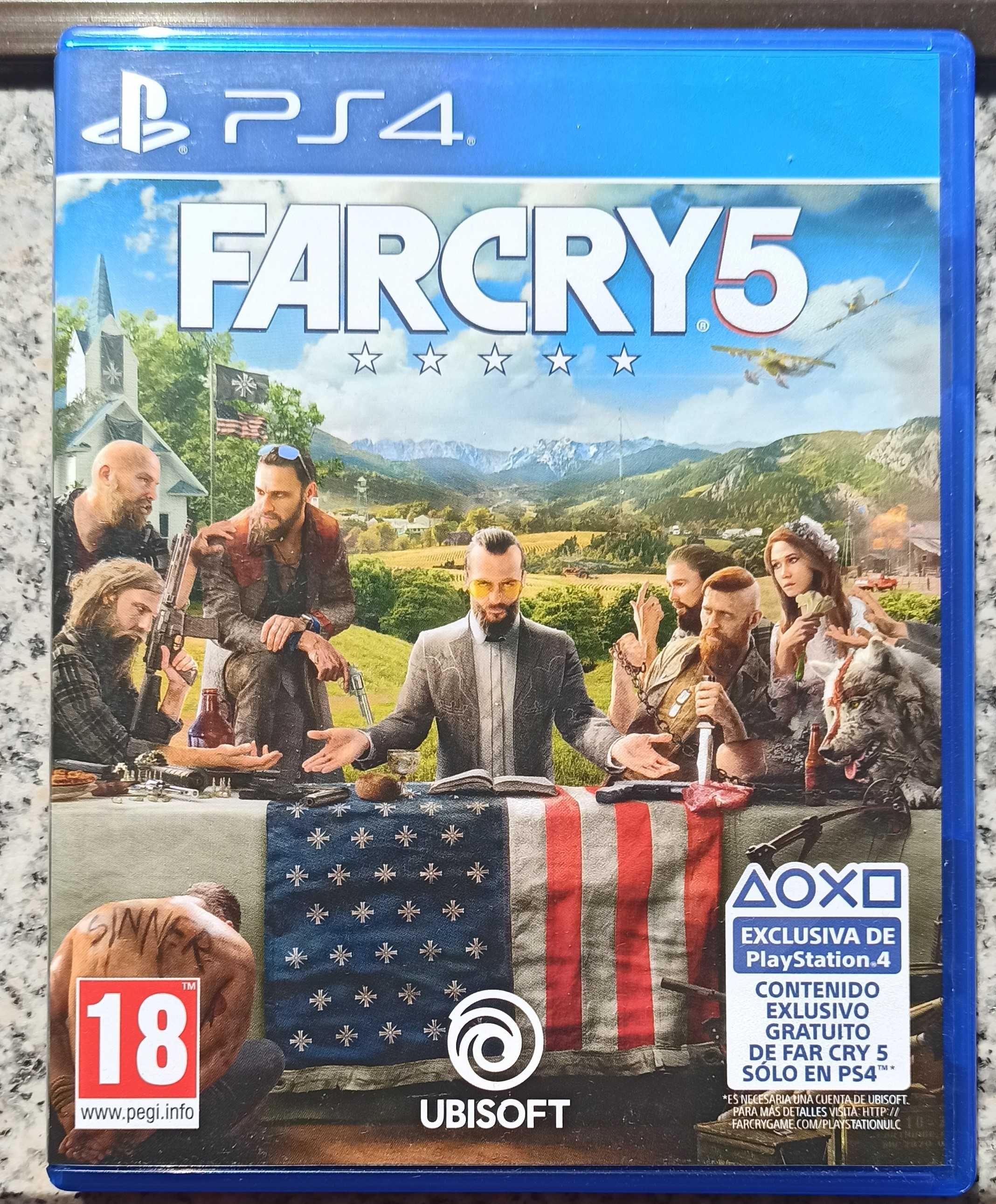 Far Cry 5 PS4 Como novo