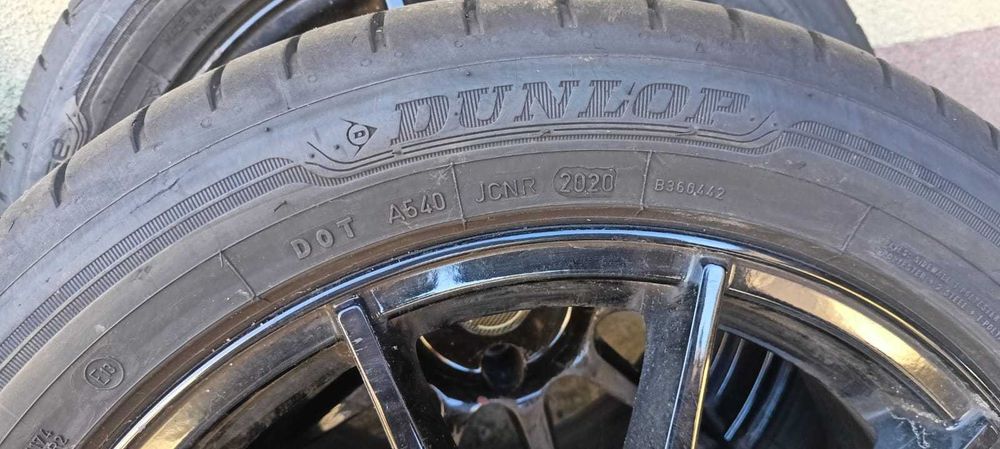 DUNLOP 225/50 R17 z felgami Proline czarny połysk, stan super