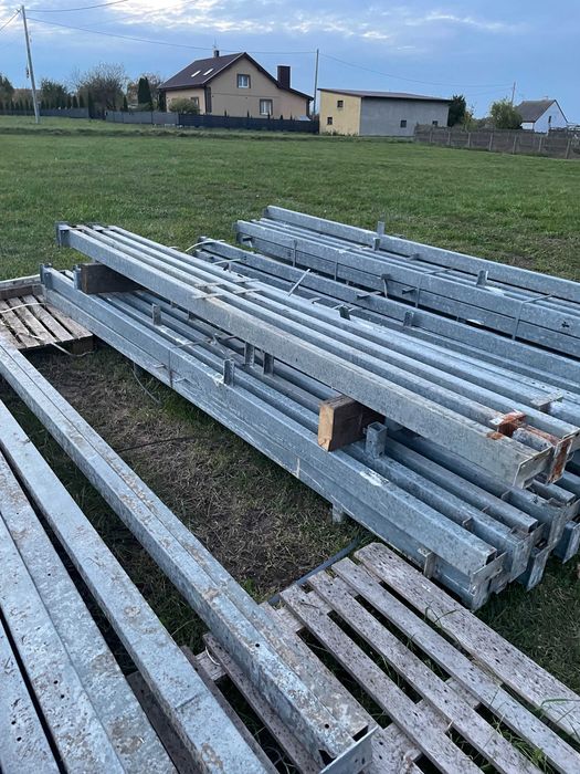 Profil ocynkowany 120x60x4 4m  słup wiaty garaże słupy