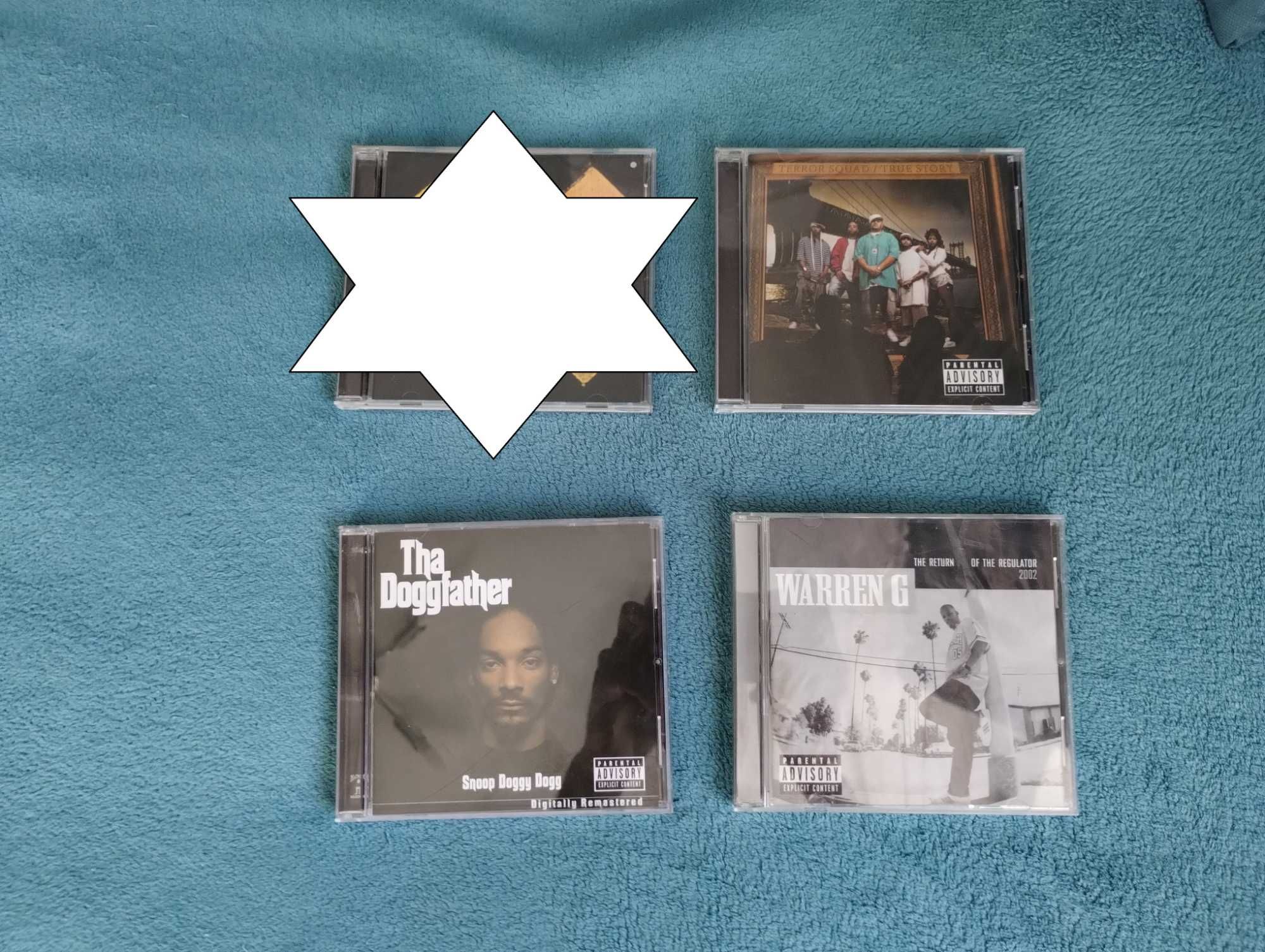 Диски CD ( The DMX files / Terror squad / Tha Doggfather / Warren G )