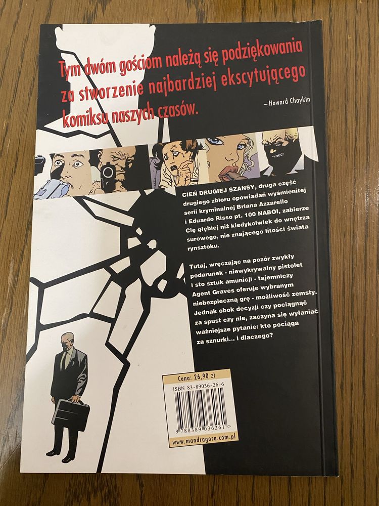 100 naboi #2 #3 Cień drugiej szansy #1 #2 Brian Azzarello Risso 2002