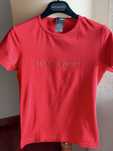T shirt vermelha Versace Sport