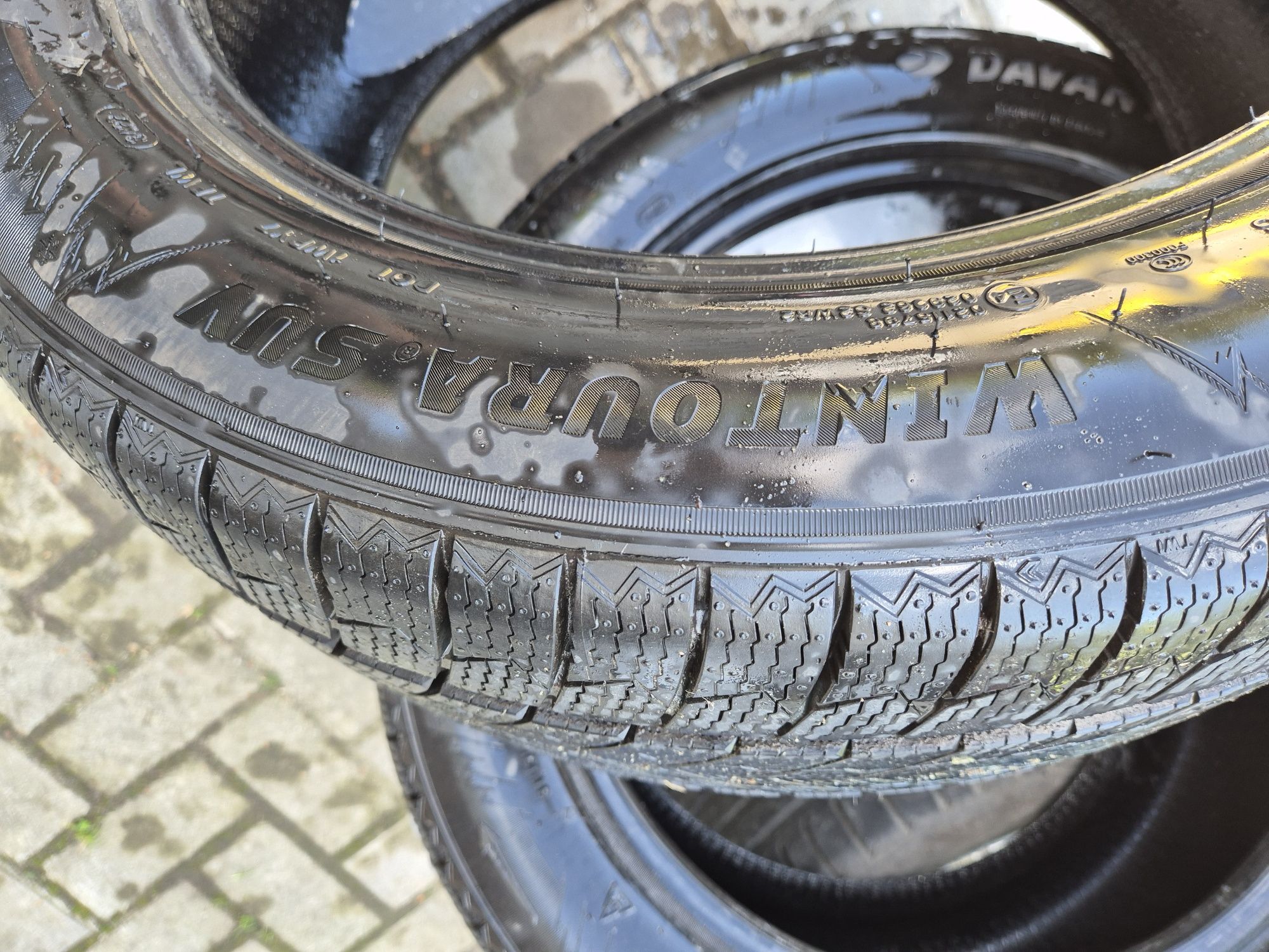 2x Opony Zimowe Davanti 285/45 19 jak nowe