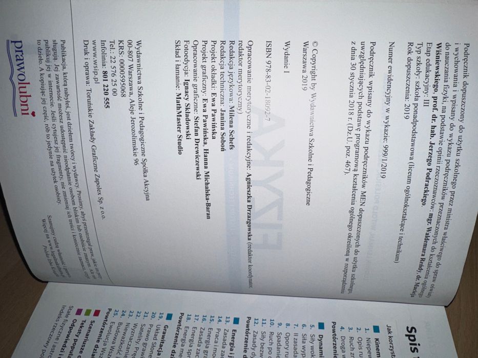 Podręcznik do fizyki