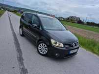 Volkswagen Touran HIGHLINE 2.0 TDI 140KM _ Navi _ Klimatronik _ Alu _ Serwis _ Niemiec