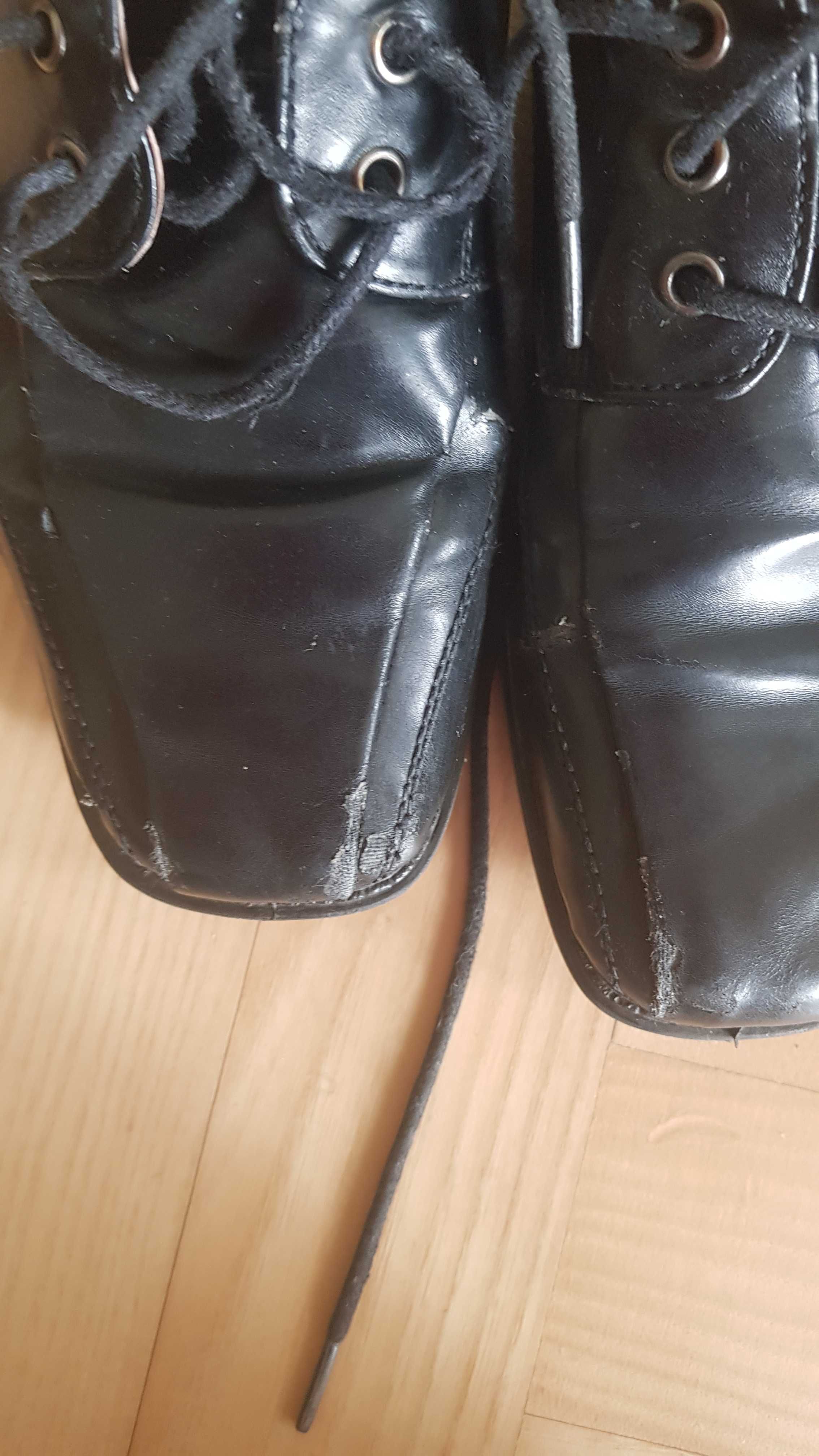 Buty chłopięce skórzane Wojtyłko rozmiar 35
