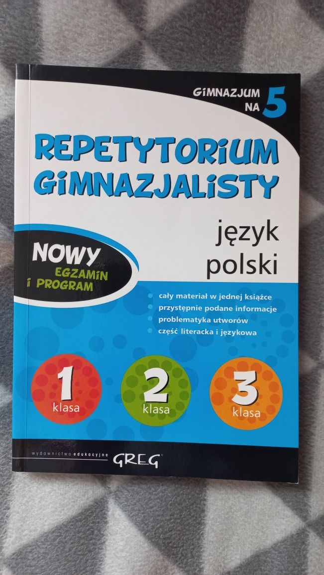 Repetytorium gimnazjalisty. Język polski