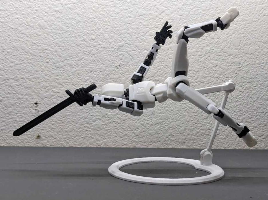 Робот Dummy 13 рухомий на шарнірах 14 см з еко пластику різні кольори