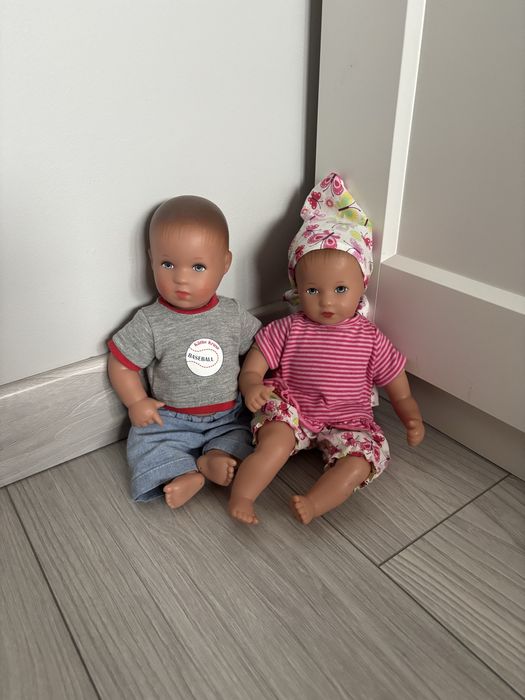 Lalki dziewczynka i chłopiec Kathe Kruse