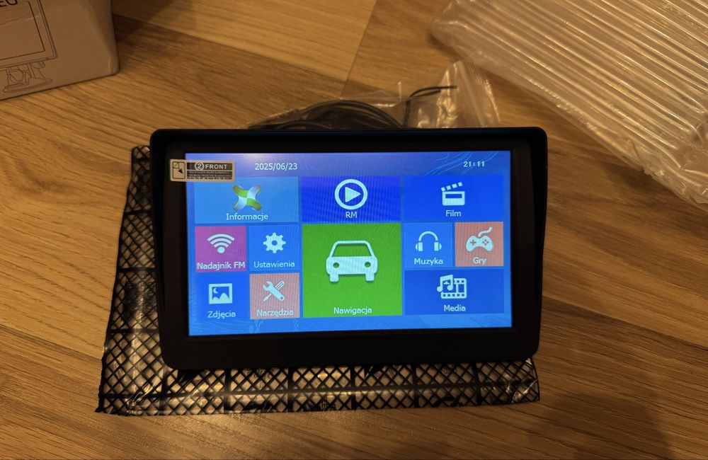 NOWA Nawigacja GPS Igo Primo Truck 2025! 7" TIR AUTOBUS BUS EU