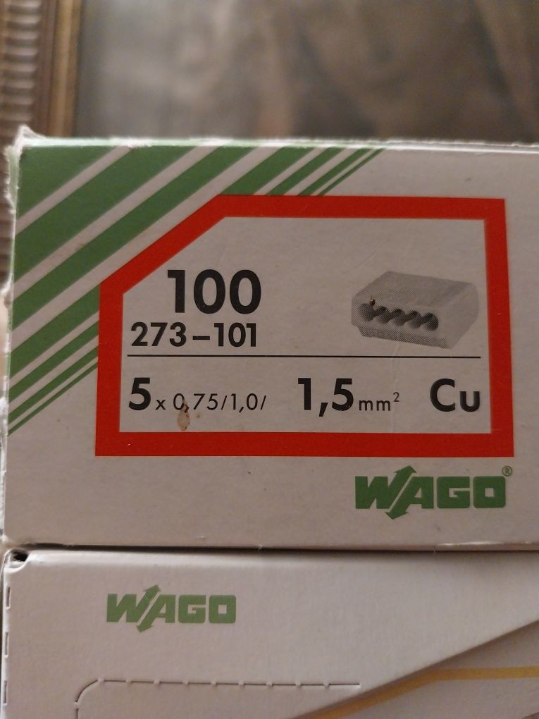 Kostki WAGO 5 złączki