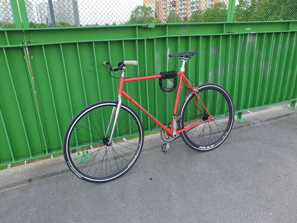 Rower Giant Single speed ostre koło